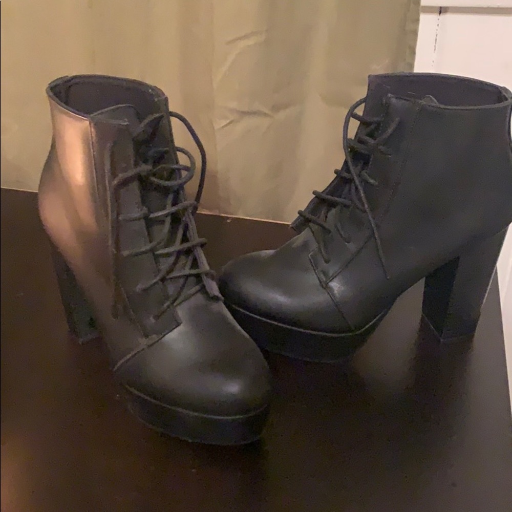 Women’s heels.